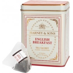 Harney & Sons - English Breakfast Classic (20 sáčků v plechovce)