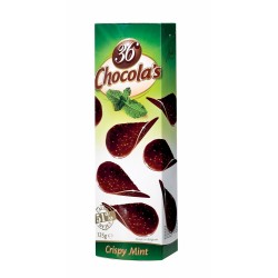 Chocola's - čokoládové lupínky pepermint 125g
