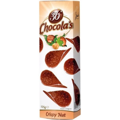 Chocola's - čokoládové lupínky s lískovými oříšky 125g