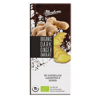 Meybona Organic Dark Ginger - čokoláda 100g