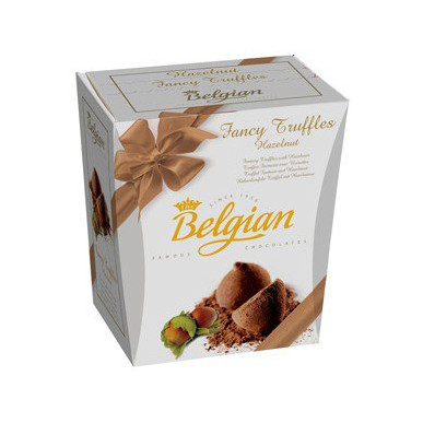 Belgian - Fancy Truffles bonboniéra oříškové pralinky 200g