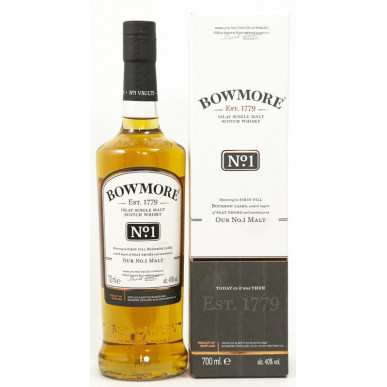 Bowmore No. 1 MALT Islay Single Malt Scotch Whisky 0,7L