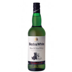 Black & White Blended Scotch Whisky 1L