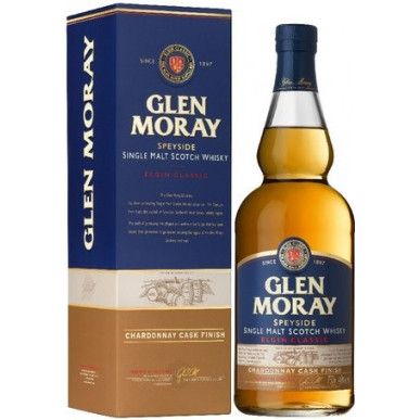Glen Moray Elgin Classic Chardonnay Cask Finish Whisky 0,7L