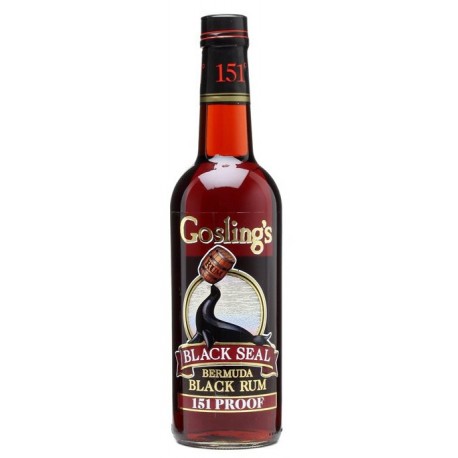 Gosling's Black Seal 151 Proof Rum 0,75L