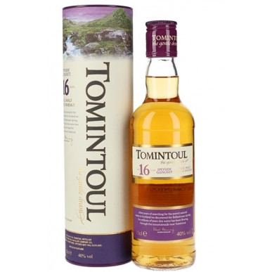Tomintoul Single Malt Scotch Whisky 16yo 1L
