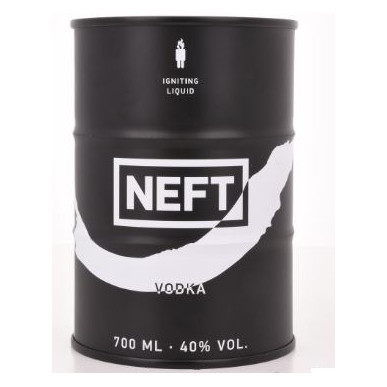 NEFT Vodka White Barrel Limited Edition Black 0,7L