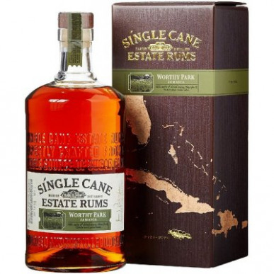 Single Cane Estate Rums WORTHY PARK JAMAICA Rum 1L