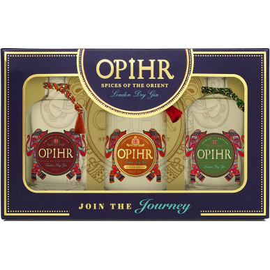 Opihr SPICES OF THE ORIENT London Dry Gin Miniset 3x0,05L