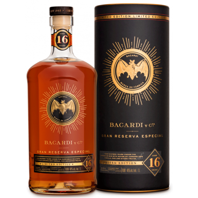 Bacardi Gran Reserva Especial Rum 16yo Limited Edition 1L
