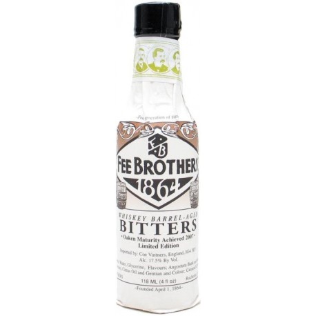 Fee Brothers Whisky Barrel Aged Bitters 0,15L