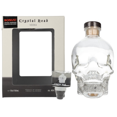Crystal Head Vodka 0,7L (+ skleněný uzávěr)