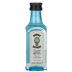 Bombay Sapphire London Dry Gin 0,05L (Plastová lahev)