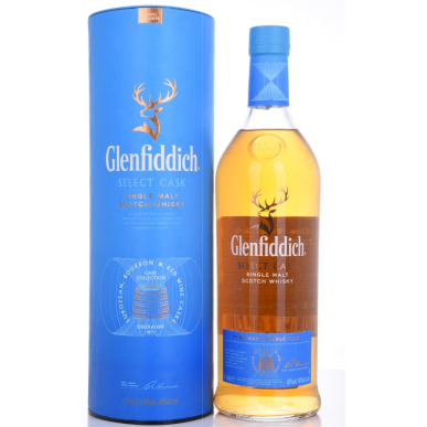 Glenfiddich SELECT CASK Single Malt Scotch Whisky Travel Exclusive 1L