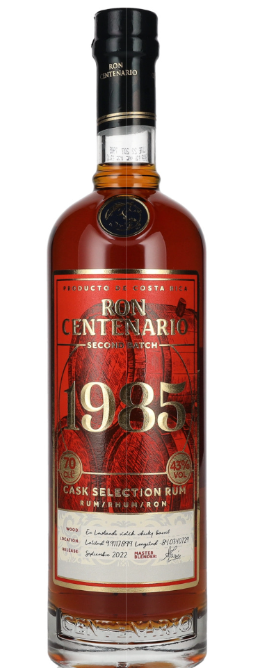 Ron Centenario 1985 0,7L Cask Selection