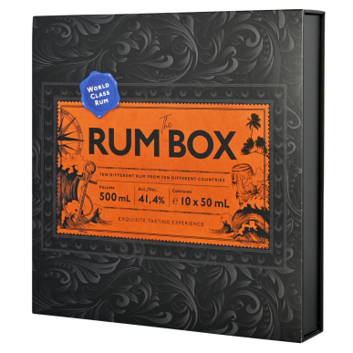 The Rum Box Miniset Blue Edition 10x0,05L