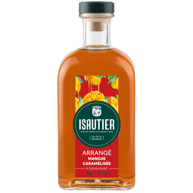 Isautier Arrangé Mangue Caramélisée Rum Liqueur 0,5L