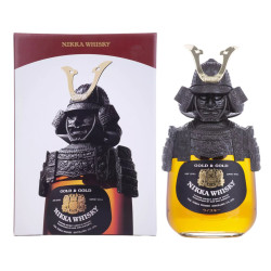 Nikka Gold & Gold Samurai Metall Whisky 0,75L