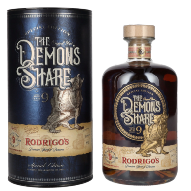 The Demon's Share 9 Y.O. Rodrigo's Reserve Limited Edition No.1 0,7L