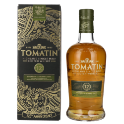 Tomatin 12 Years Old 125th Anniversary BOURBON & SHERRY CASKS 0,7L