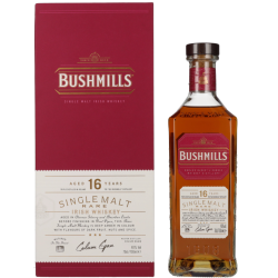 Bushmills TRIPLE DISTILLED Single Malt Whiskey 16yo 0,7L