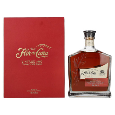 Flor de Caña Cognac Cask Finish Vintage 1997 0,7L