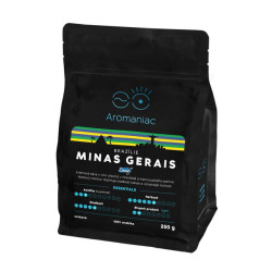 Aromaniac Brazílie Minas Gerais (bez kofeinu) 250g (mletá káva, french press)