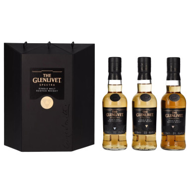 The Glenlivet SPECTRA Single Malt Scotch Whisky 3x0,2L