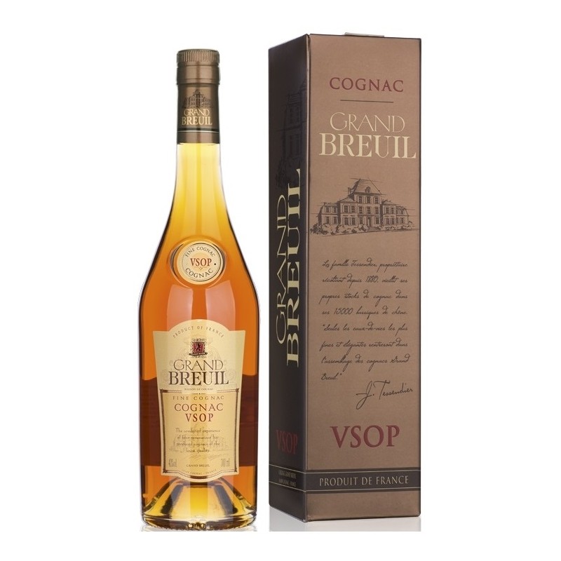 Cognac vsop цена. Grand Breuil VSOP Cognac. Grand Breuil VSOP 0.5. Коньяк Grand Breuil XO. Grand Breuil VSOP.