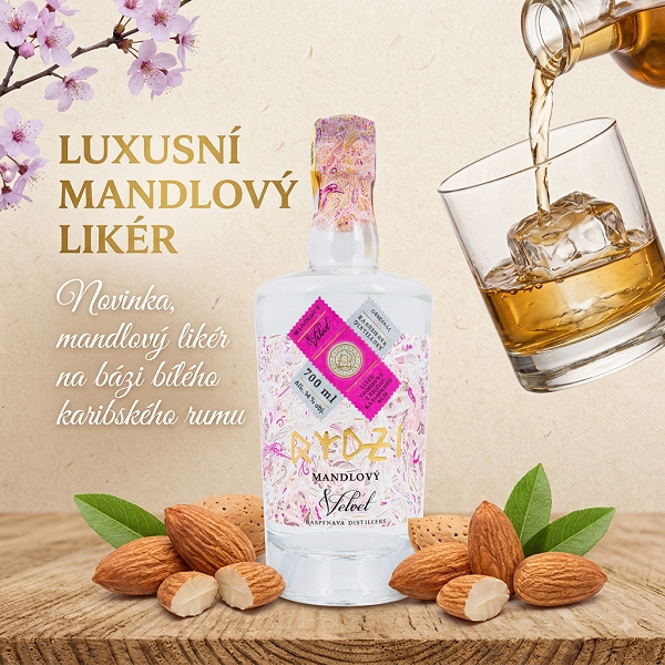 Mandlový Velvet, raspenava distilery
