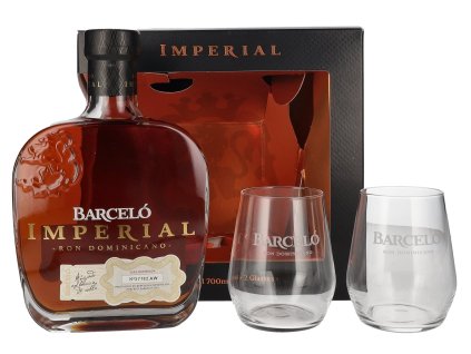 Ron Barceló Imperial 0,7L, 38%, -DB + 2 skl.-