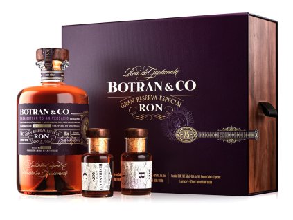 30464 Ron Botran & Co Gran Reserva Especial 75th Anniversary Rum 0,5L (Dárkové balení)