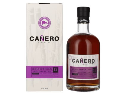 83378 Ron Canero 12 Solera Ron Dominicano SHERRY CREAM CASK FINISH Rum 0,7L