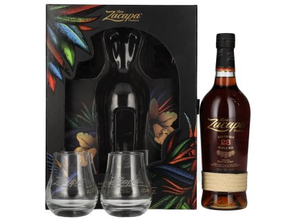 Ron Zacapa Centenario Solera Gran Reserva 23yo 0,7L, 40%, -DB + 2 skl.-