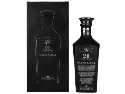 91696 Rum Nation Panama Black Rum 21yo 0,7L