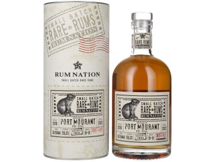 92300 Rum Nation Port Mourant Sherry Finish Rum 0,7