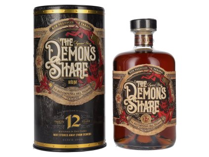 91866 The Demon's Share Rum 12yo 0,7L