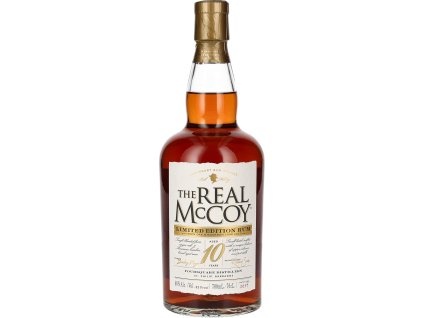 83413 The Real McCoy VIRGIN OAK & BOURBON Limited Edition Rum 10yo 0,7L