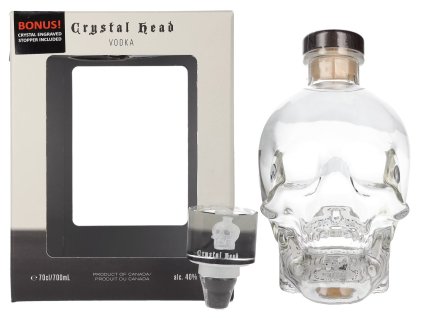 84474 Crystal Head Vodka 0,7L (+ skleněný uzávěr)