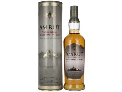 70763 Amrut PEATED Indian Single Malt Whisky 0,7L