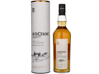 70008 AnCnoc Whisky 12yo 0,7L Dárkové balení