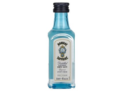 14161 Bombay Sapphire London Dry Gin 0,05L (Plastová lahev)