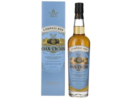 Compass Box OAK CROSS Blended Malt Scotch Whisky 0,7L, 43%, -DB-