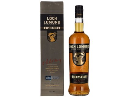 90422 Loch Lomond Signature Blended Whisky 0,7L Dárkové balení