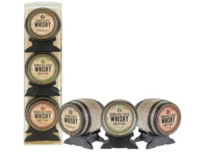 Old St. Andrews Par Barrels Tasting Set Whisky 3x0,05L, 40%, -DB-