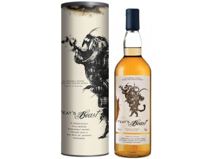 71260 Peat's Beast Cask Strength Single Malt Whiskey 0,7L (Dárkové balení)