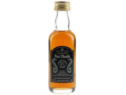 70387 Poit Dhubh Blended Malt Whisky 21yo 0,05L,