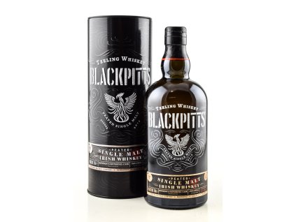 84592 Teeling Whiskey BLACKPITTS PEATED Single Malt Irish Whiskey 0,7L