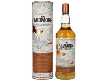 81369 The Ardmore TRADITIONAL PEATED Highland Single Malt Whisky 1L