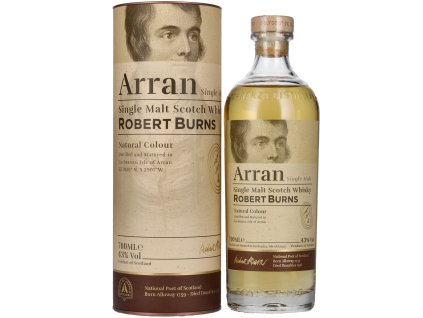 70528 The Arran Robert Burns Whisky 5yo 0,7L, 40%, DB